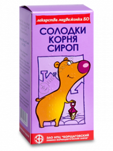 Сироп из корней солодки