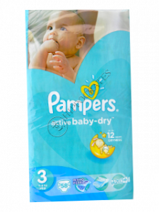 Pampers MIDI 6-10 kg № 58