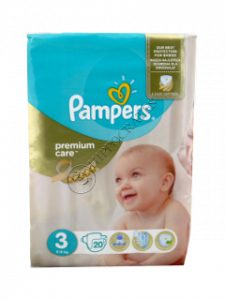 Pampers Midi Premium Care 4-9 kg № 20