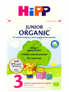 ХИПП 3 Органик Junior (с 12-ти месяцев) 500 гр /2056/