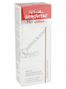 Gerovital H3 Derma+ crema anticuperozica hidratanta SPF10