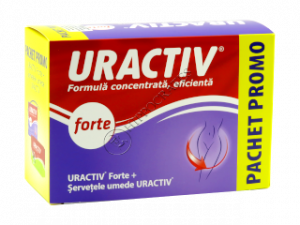 Uractiv Forte + servetele intime