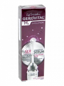 Gerovital H3 Evolution Ser Concentrat cu acid hialuronic 10 ml