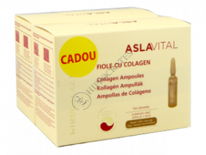 Aslavital Mineralactiv Pachet Promo fiole cu colagen +fiole cu colagen 2 ml № 10 amp.