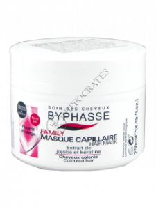 Byphasse Family Jojoba and Keratine masca pentru par vopsit 