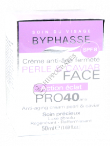 Byphasse Anti-Aging crema fata perle si caviar C(dupa 40 ani)