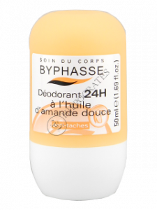 Byphasse Deodorant Roll-on 24h Sweet Almond Oil 