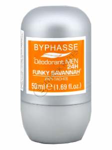 Byphasse Deodorant Roll-on 24h Men Funky Savannah 50 ml