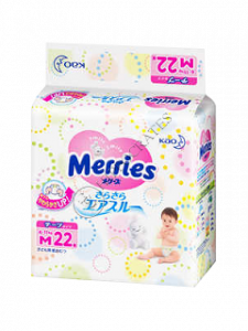 MERRIES Size M №22 6-11kg (Small) scutece