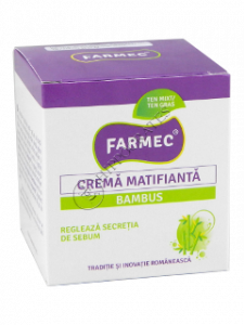 Farmec crema matifianta bambus 