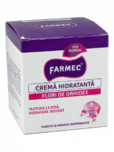 Farmec crema hidratanta flori de orhidee 