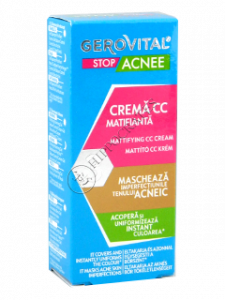 Gerovital Stop Acnee crema CC matifianta 