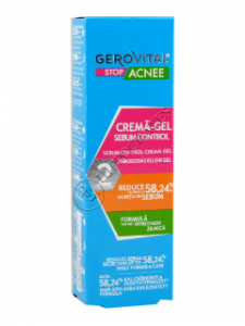 Gerovital Stop Acnee crema- gel sebum control 