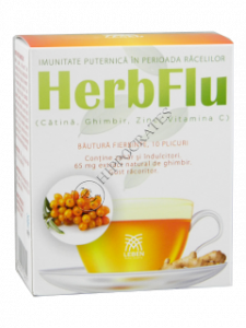 Herbflu( Catina.,ghimbir, zinc, vit.C)