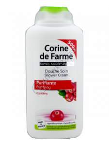 Corine de Farme Crema de dus purificatoare cranberry 500 ml