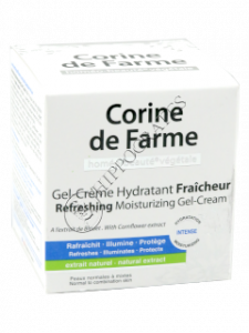 Corine de Farme Crema-gel fata revigoranta(floare de colt)