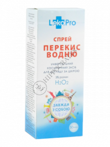 Peroxid de hidrogen 3% spray LekoPro