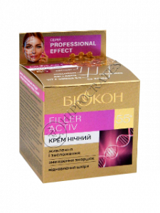 Biokon Professional Efect Crema noapte Filler Activ 55+