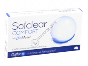 Lentile de contact Sofclear Comfort 1 luna -1,25