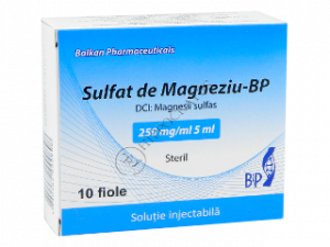 Sulfat de magneziu | Medicamentum | Produse Moldova Farmaceutică