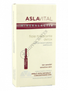 Aslavital Mineralactiv fiole hidratante detox 2 ml № 7 amp.