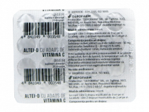 Altei-D cu adaos de vitamina C