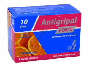 Antigripal FORTE Cu gust de portocale