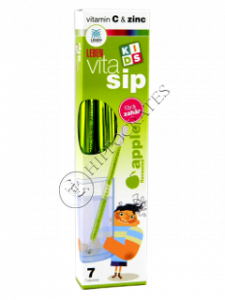 Leben VitaSip Kids Apple Vitamic C+ ZN (7 tubulete)