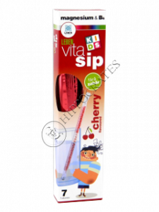 Leben VitaSip Kids Cherry Vitamin B6+Magnesium (7 tubulete)