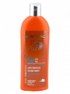 Gerovital Sun Family Lapte prot solara SPF30  