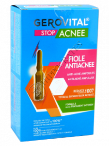 Gerovital Stop Acnee Fiole Antiacnee №10