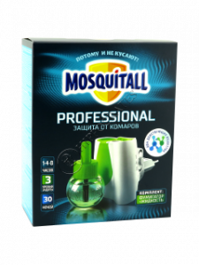 Repelent MOSQUITALL electro-fumigator + lichid 30 ml Professional