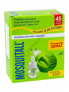 Repelent MOSQUITALL electro-fumigator + lichid 30 ml Universal