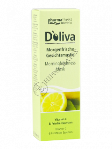 Др. Тайсс DOLIVA утренняя освежающая маска Vit.C  Freshness Esseces