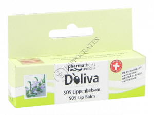 Dr.Theiss DOLIVA balsam igienic p/u buze SOS cu extr. de melisa si panthenol