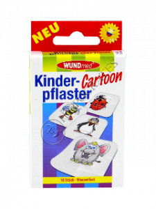 WUNDmed plasture pentru copii Cartoon 02-073