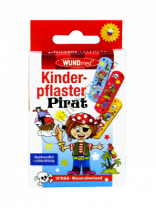 WUNDmed plasture pentru copii Pirat 02-077