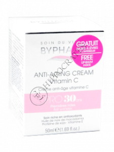 Byphasse Anti-Aging crema fata cu vitamina C(dupa 30 ani)+balsam buze