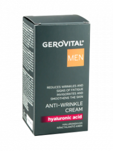 Gerovital Men crema antirid cu acid hialuronic 