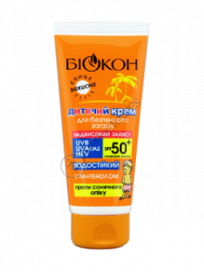 Biokon Protectie Solara SPF 50 Crema pentru Copii 