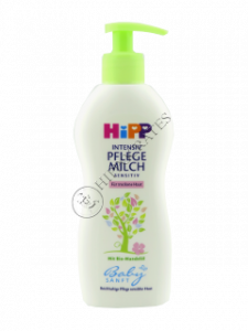 HIPP  BabySanft Lapte de ingrijire p/u pielea sensibila (cu pompa) 300 ml /90302/ 