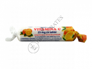 Acid ascorbic cu glucoza (vitamina C) portocala