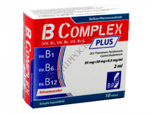 B Complex PLUS (Vit.B1, Vit.B6, Vit.B12)