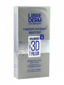 Librederm Hyaluron 3D filler crema zi fata SPF15