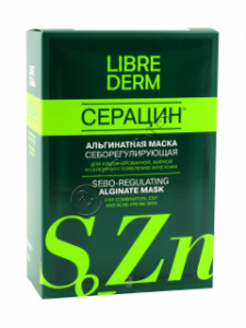 Librederm Seracin Masca alginata seboreglare pentru pielea cu probleme №5