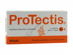 Protectis Probiotic cu vit. D3 (portocala)