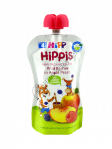 HIPPiS Mar-Piersica cu fructe de padure (4 luni) 100 g /8525/