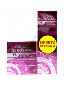 Gerovital H3 Evolution Perfect Look Pachet Promo crema UltraActiva + crema ochi