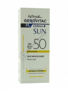 Геровитал Sun H3 Derma+ молочко солнцезащитное SPF50