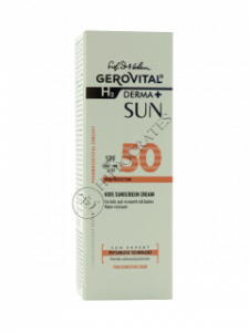 Геровитал Sun H3 Derma+ крем солнцезащитный детский SPF50